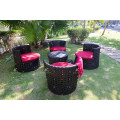 Unique Design Poly Rattan Outdoor Coffee Dining Set from Vietnam